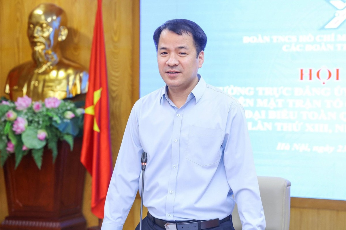Thường trực Đảng ủy MTTQ, các đoàn thể TƯ gặp mặt đoàn đại biểu tham dự Đại hội Đoàn toàn quốc XIII - Ảnh 1.
