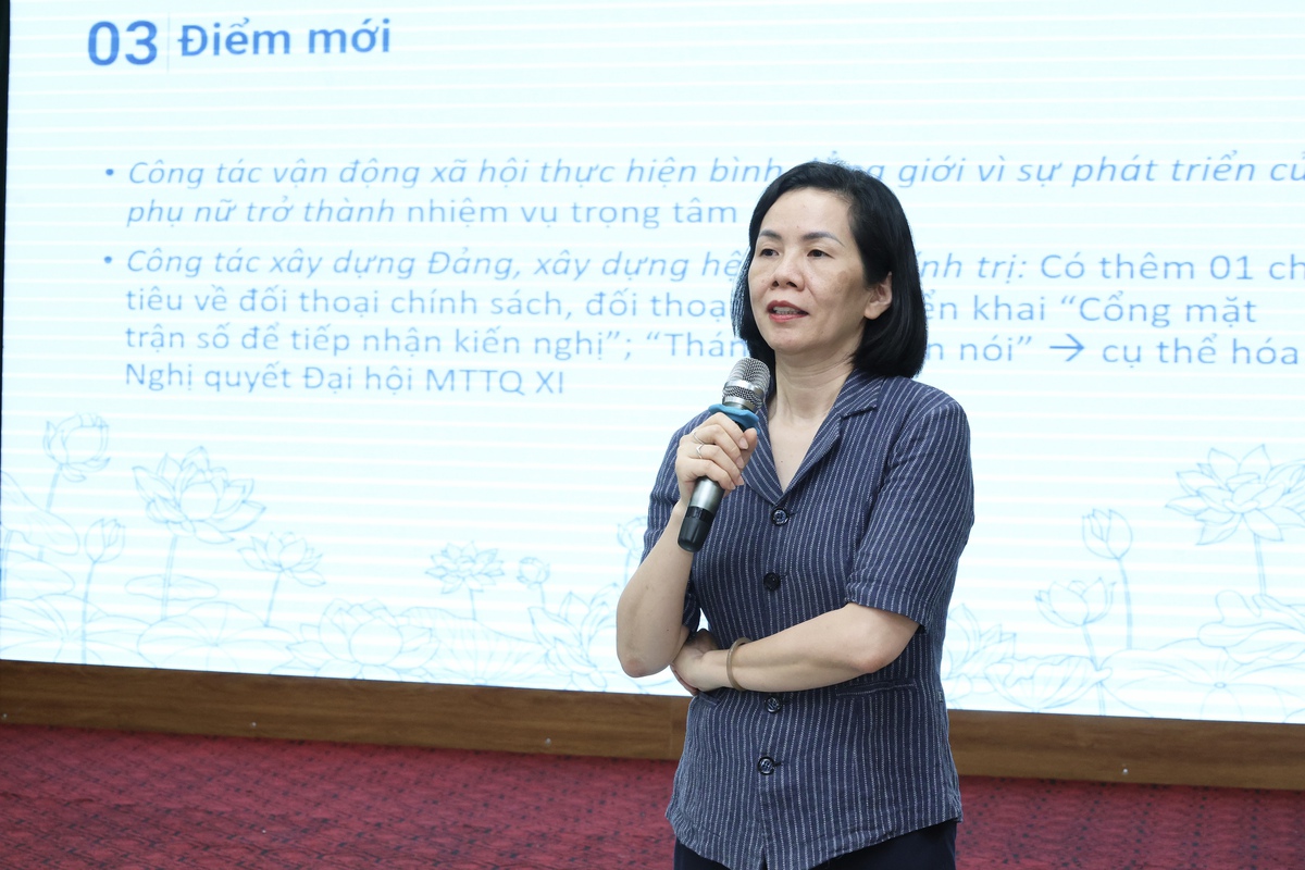 Nâng cao hiệu quả vận động xã hội thực hiện bình đẳng giới và xây dựng hệ thống chính trị trong nhiệm kỳ mới - Ảnh 3.