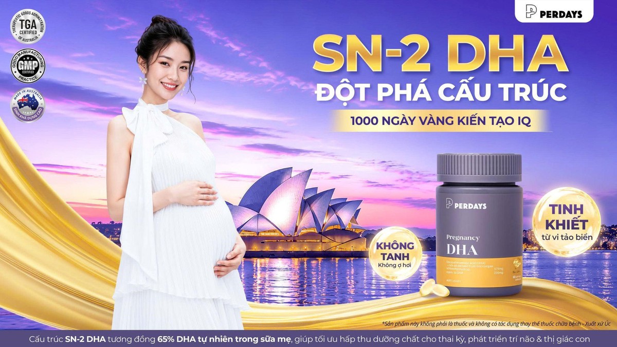 SN-2 DHA tương đồng 65% sữa mẹ - chuẩn TGA Úc 2026 - Ảnh 3.