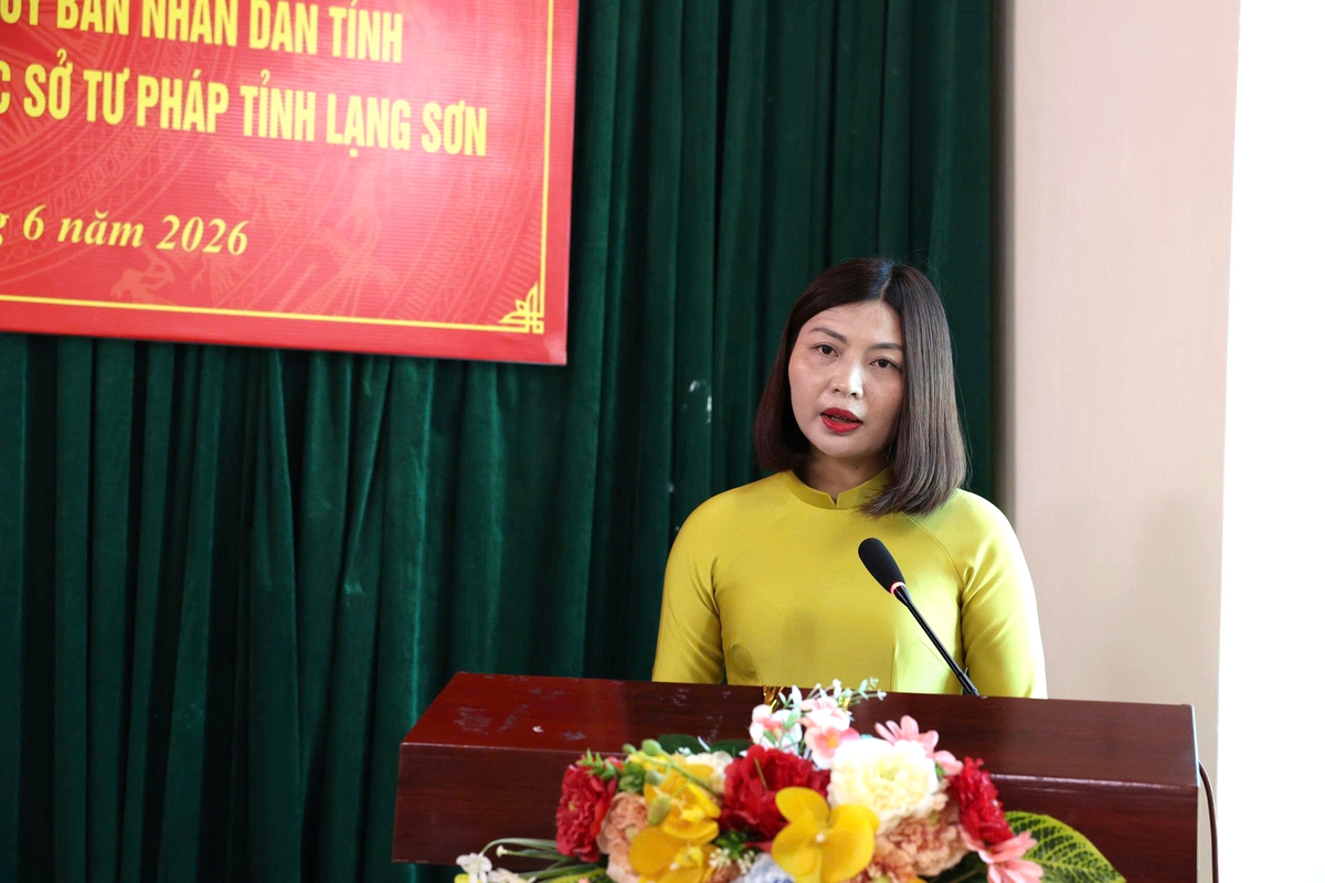 Bà Vi Thị Thùy làm Phó Giám đốc Sở Sở Tư pháp tỉnh Lạng Sơn - Ảnh 2.