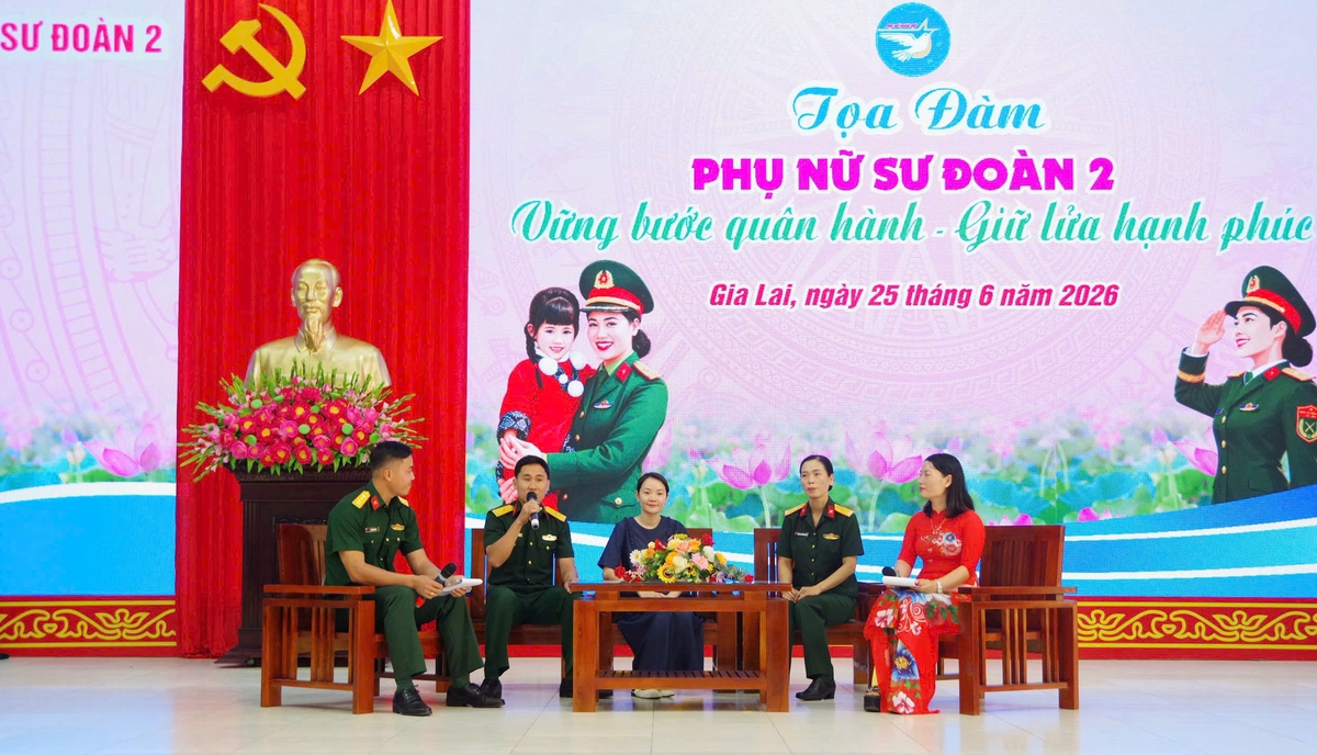 Phụ nữ Sư đoàn 2 "Vững bước quân hành, giữ lửa hạnh phúc"- Ảnh 6.