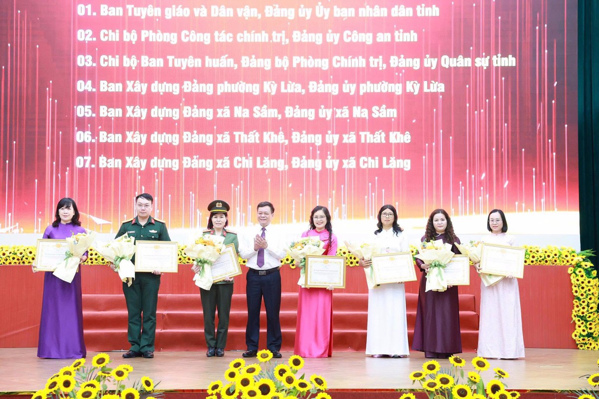 Đa phần thí sinh Hội thi báo cáo viên giỏi tỉnh Lạng Sơn là nữ- Ảnh 8.