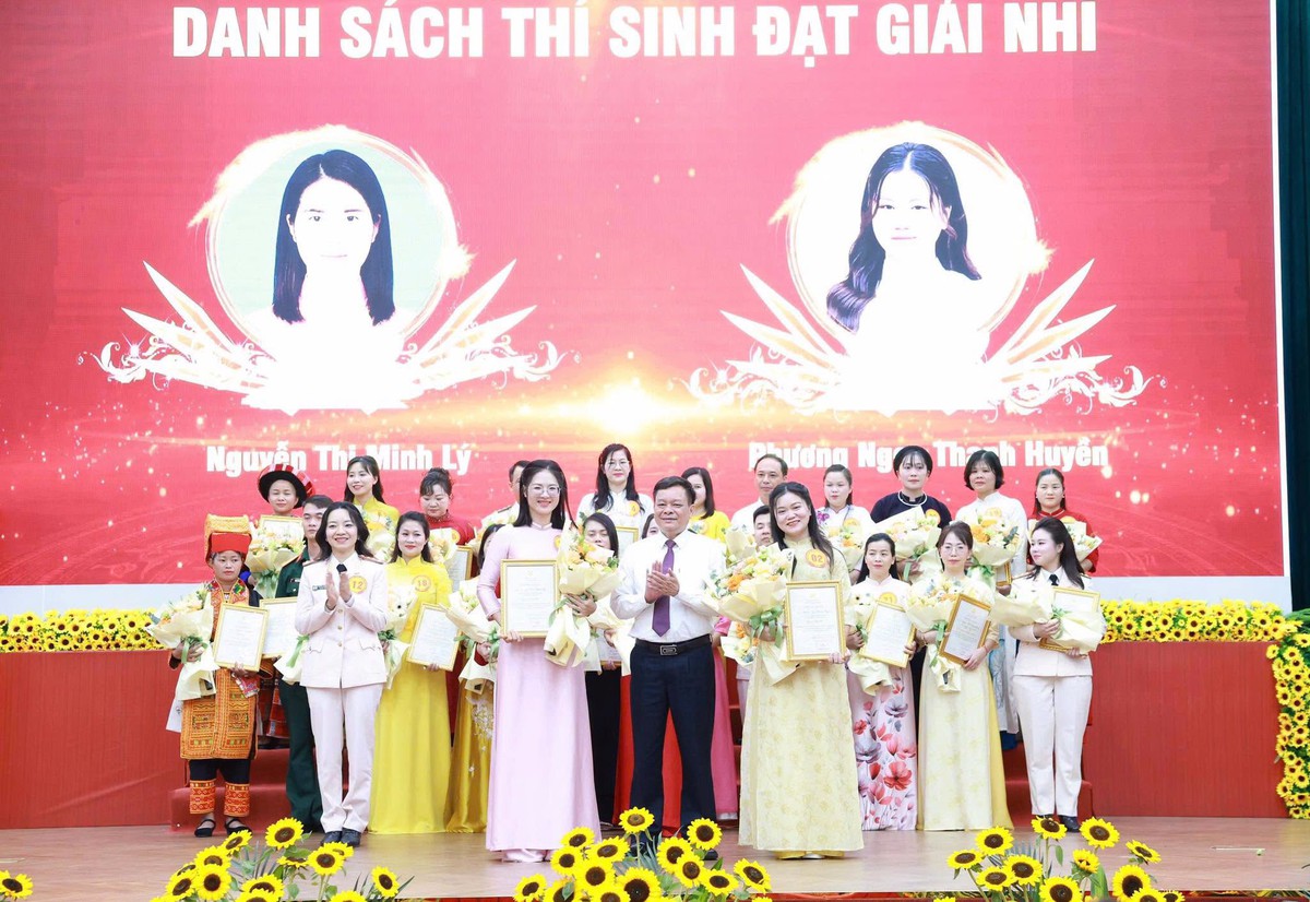 Đa phần thí sinh Hội thi báo cáo viên giỏi tỉnh Lạng Sơn là nữ- Ảnh 6.