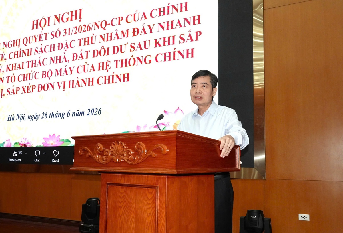 Triển khai Nghị quyết 31: Gỡ điểm nghẽn xử lý nhà, đất dôi dư, khơi thông nguồn lực từ tài sản công - Ảnh 1.