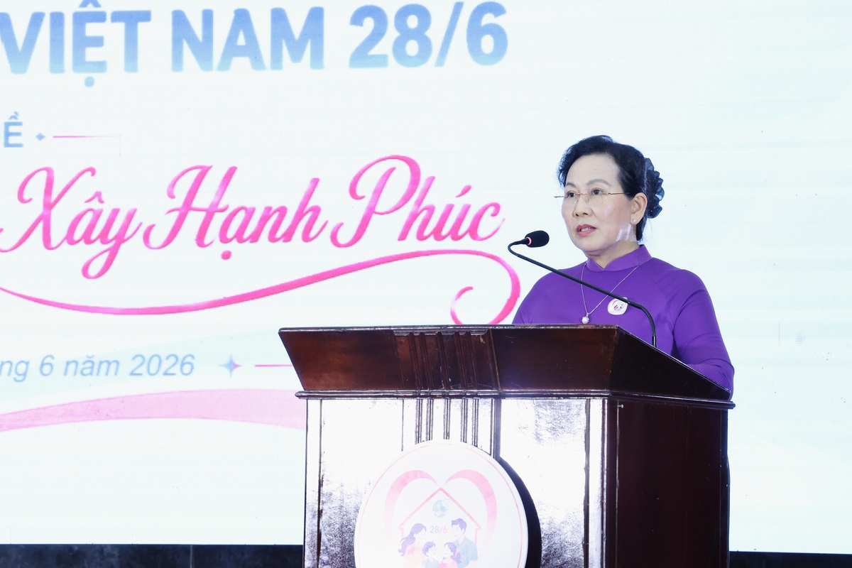 Lễ Mít tinh hưởng ứng Ngày Gia đình Việt Nam 28/6: "Chạm yêu thương - Xây hạnh phúc" - Ảnh 5.