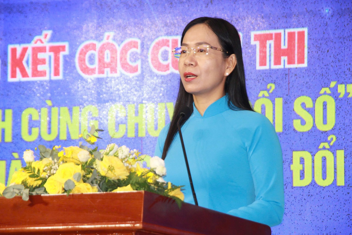 Phụ nữ Đồng Nai sôi nổi hưởng ứng các cuộc thi về chuyển đổi số- Ảnh 1.