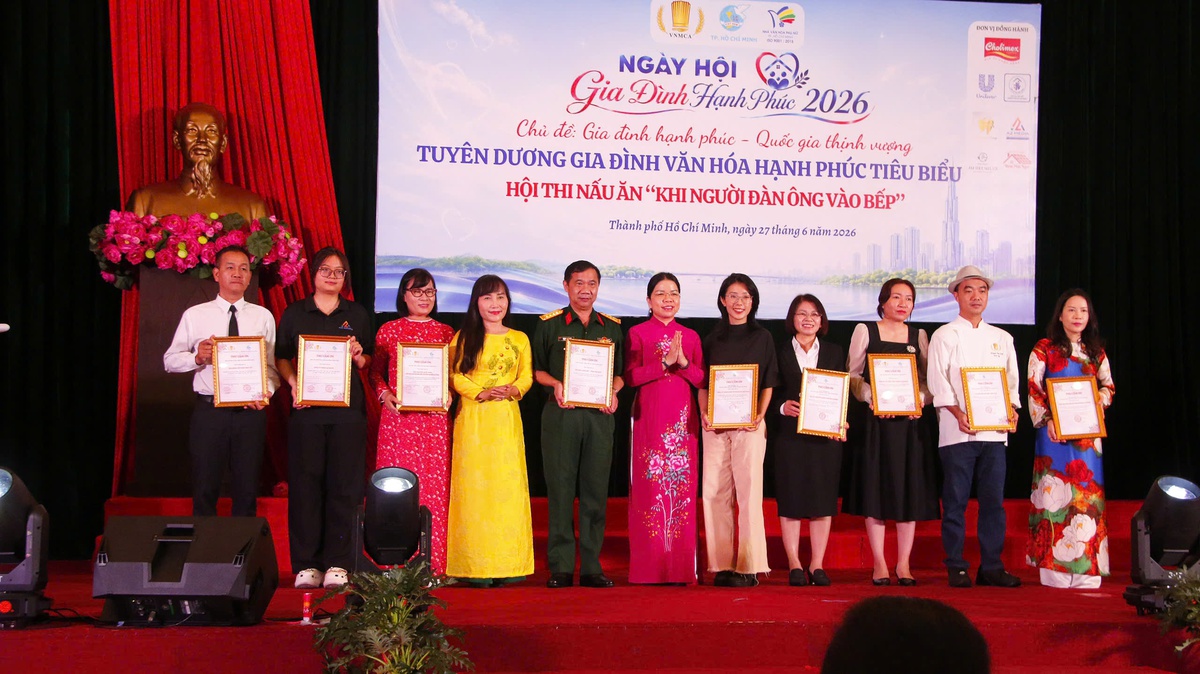 TPHCM: 100 đội tranh tài thi nấu ăn “Khi người đàn ông vào bếp” nhân Ngày Gia đình Việt Nam- Ảnh 3.