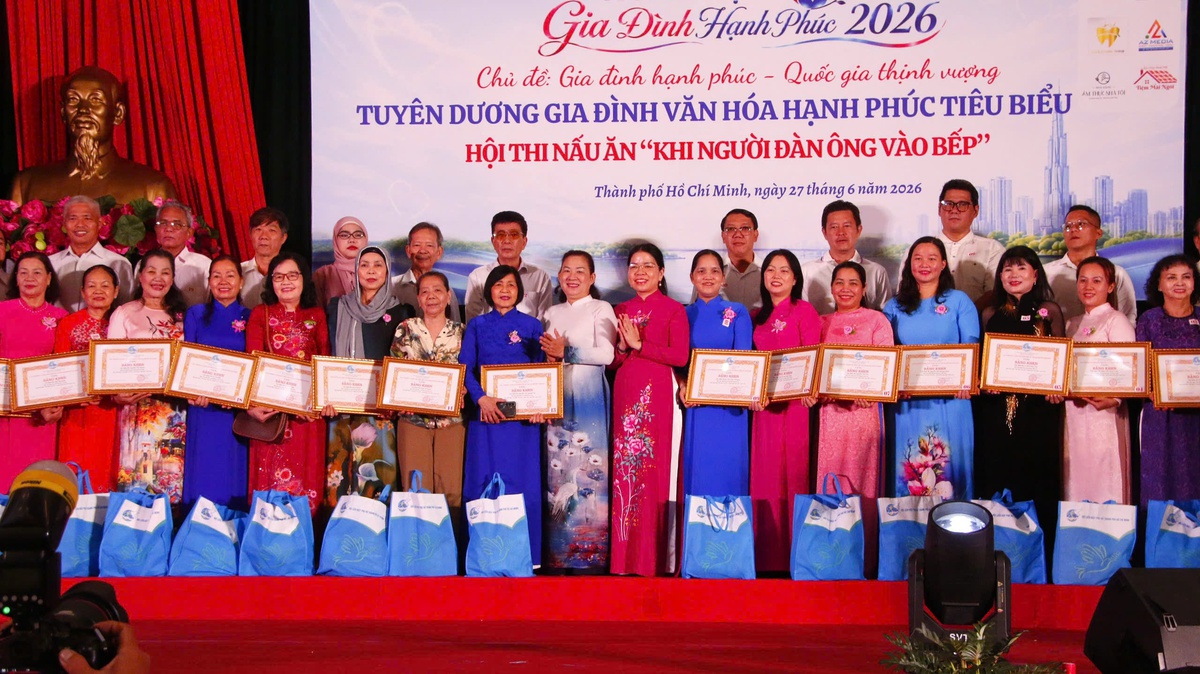TPHCM: 100 đội tranh tài thi nấu ăn “Khi người đàn ông vào bếp” nhân Ngày Gia đình Việt Nam- Ảnh 4.