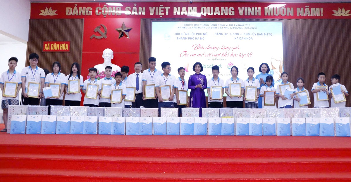 Hà Nội: Chắp cánh ước mơ cho 100 trẻ mồ côi, có hoàn cảnh khó khăn - Ảnh 1.