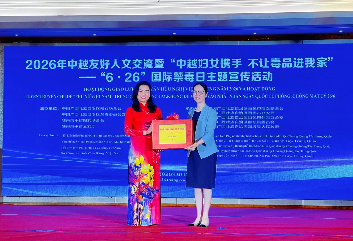 Thúc đẩy hợp tác, hữu nghị giữa Hội LHPN Cao Bằng và Phụ nữ Quảng Tây (Trung Quốc)  - Ảnh 1.