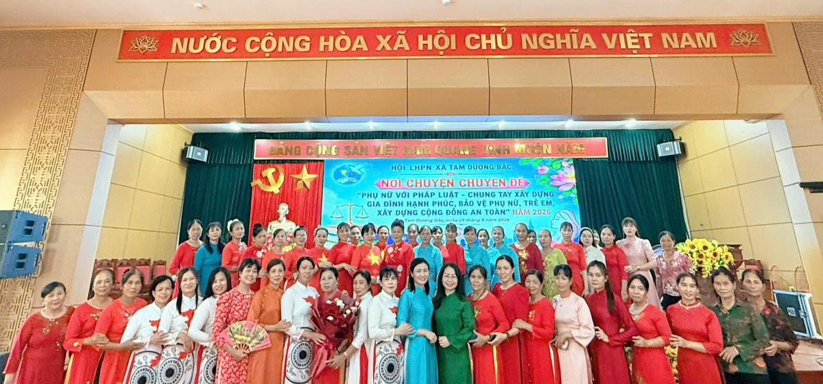 Phú Thọ: Ra mắt CLB "Phụ nữ với pháp luật", chung tay phòng chống bạo lực gia đình- Ảnh 2.