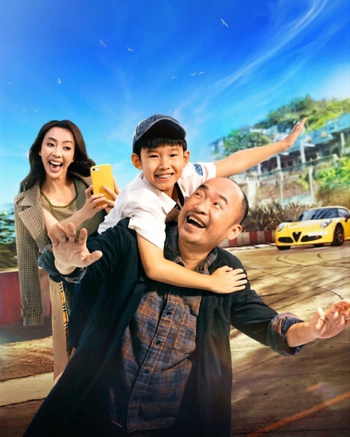 Tiến Luật và 2 "quý tử" tham gia hoạt động cộng đồng- Ảnh 1.