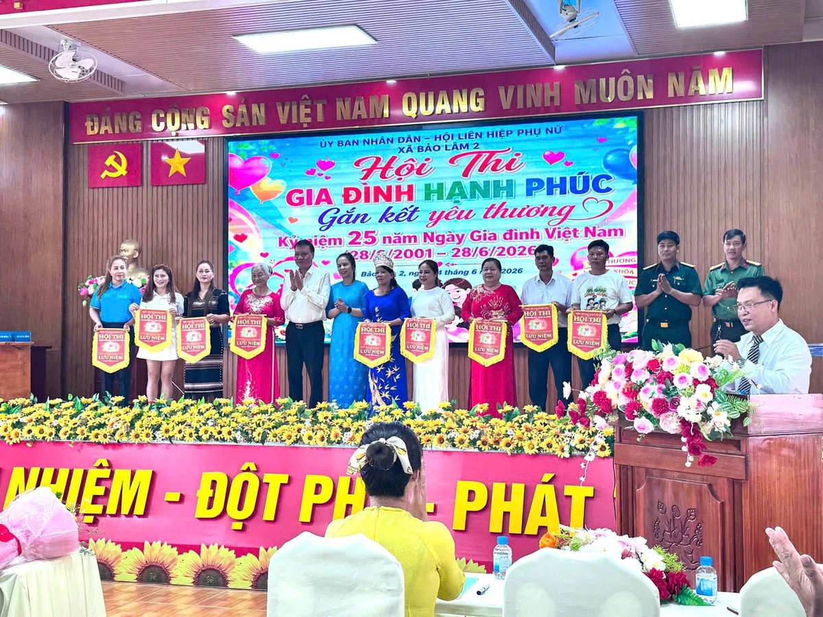 Lâm Đồng: Sôi nổi các hoạt động kỷ niệm Ngày Gia đình Việt Nam 28/6 và hưởng ứng Tháng hành động vì trẻ em năm 2026 - Ảnh 2.