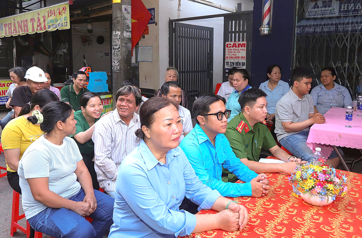 TPHCM: Ra mắt mô hình "Khu nhà trọ an toàn cho người khiếm thị và trẻ em"- Ảnh 5.