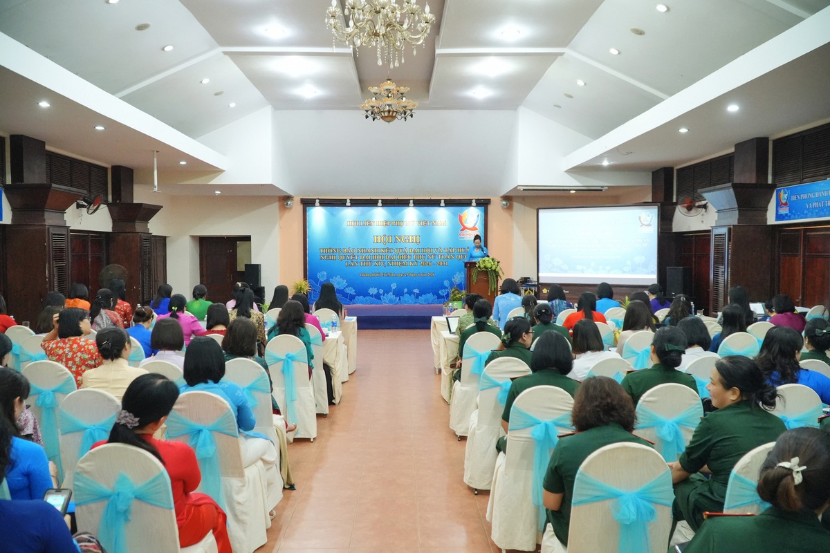 Vận dụng sáng tạo, linh hoạt đưa Nghị quyết Đại hội Phụ nữ toàn quốc XIV sớm đi vào cuộc sống- Ảnh 2.