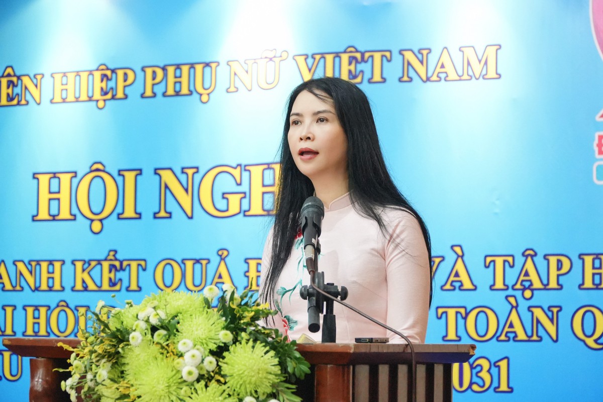 Thống nhất trong nhận thức, đồng thuận trong triển khai thực hiện Nghị quyết Đại hội Phụ nữ toàn quốc XIV - Ảnh 3.