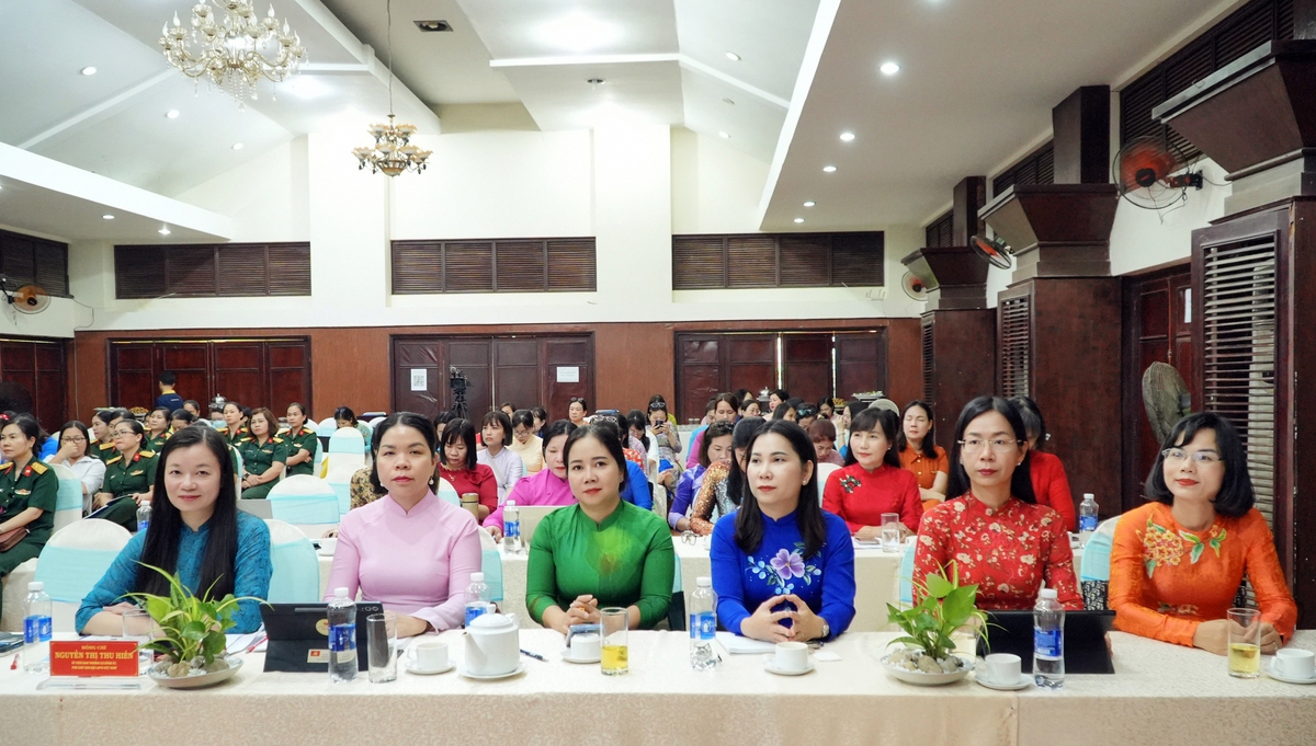 Thống nhất trong nhận thức, đồng thuận trong triển khai thực hiện Nghị quyết Đại hội Phụ nữ toàn quốc XIV - Ảnh 8.