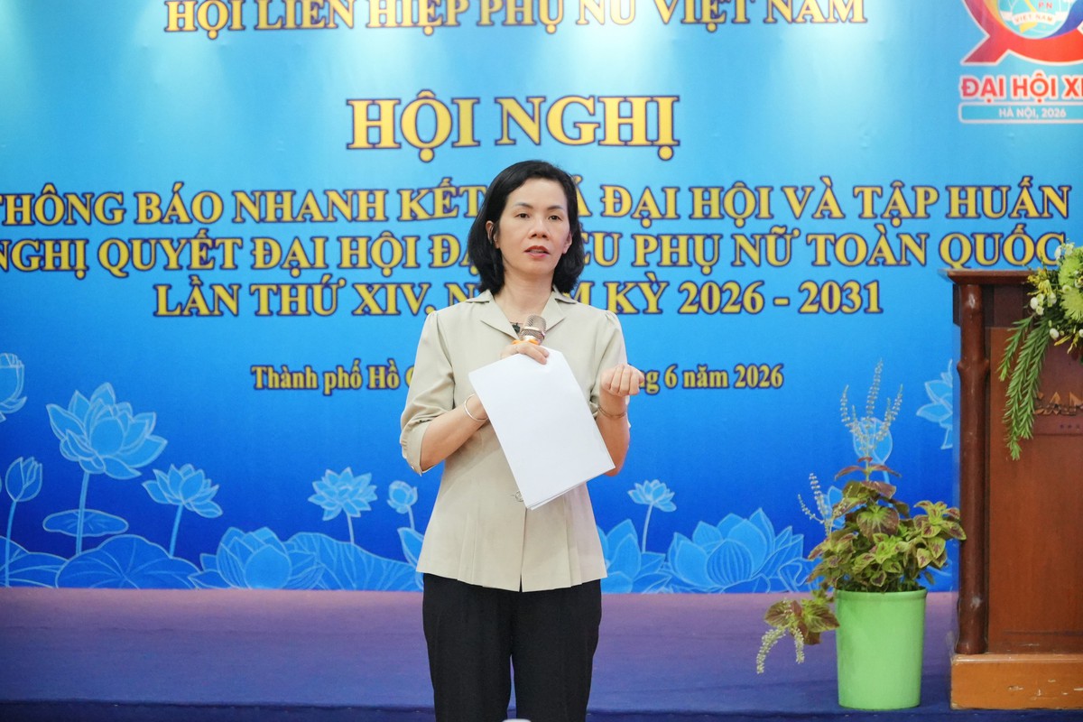 Thống nhất trong nhận thức, đồng thuận trong triển khai thực hiện Nghị quyết Đại hội Phụ nữ toàn quốc XIV - Ảnh 4.