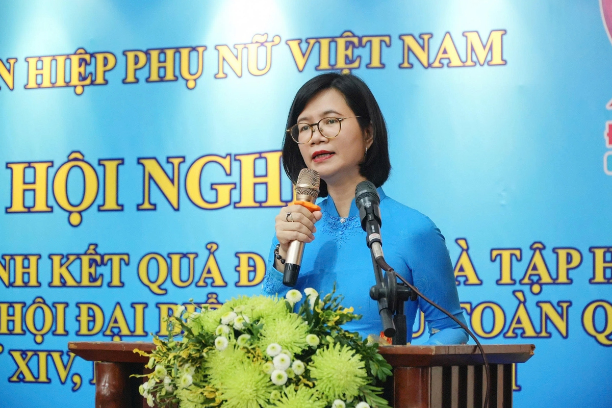 Thống nhất trong nhận thức, đồng thuận trong triển khai thực hiện Nghị quyết Đại hội Phụ nữ toàn quốc XIV - Ảnh 7.