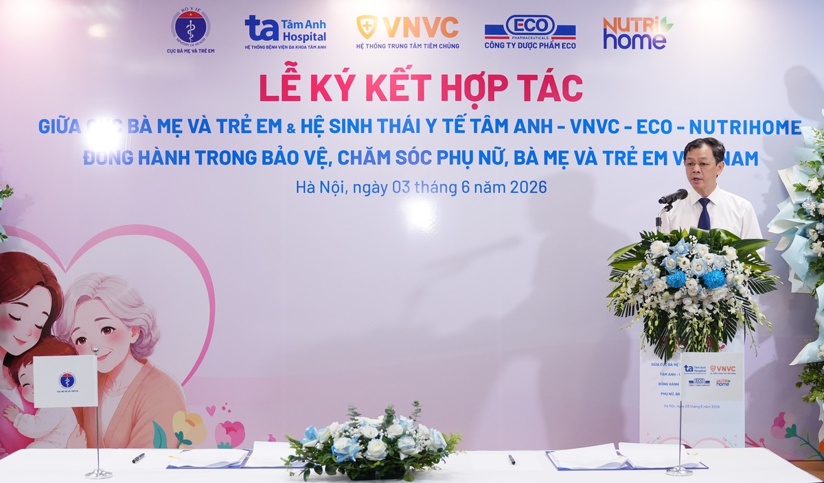 Ra mắt mô hình hợp tác công - tư chăm sóc toàn diện sức khỏe cho phụ nữ và trẻ em- Ảnh 2.