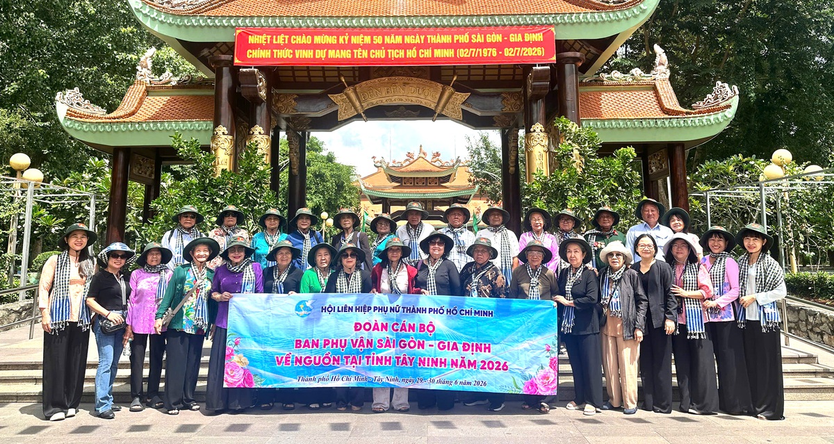 Họp mặt cán bộ Ban Phụ vận Sài Gòn - Gia Định tại Tây Ninh - Ảnh 1.