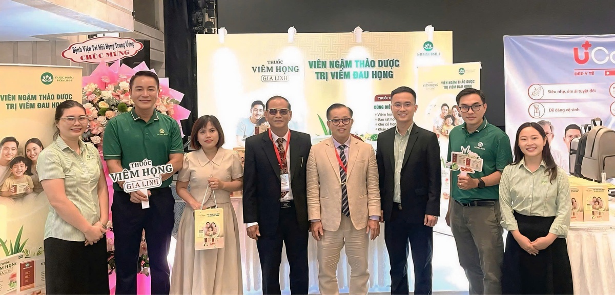 Thuốc viêm họng Gia Linh đồng hành cùng hội nghị khoa học Tai Mũi Họng 2026 - Ảnh 3.