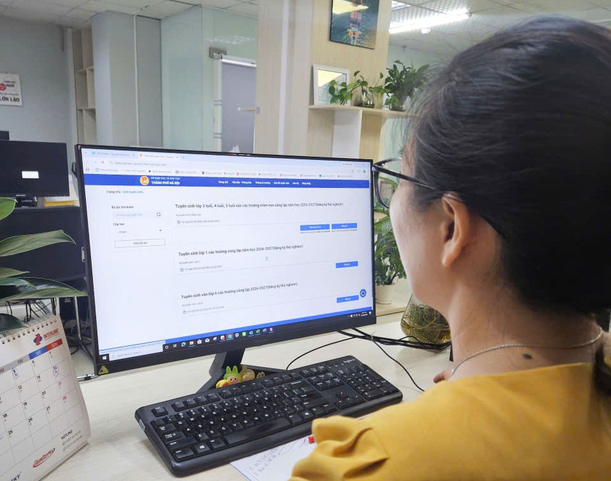 Hà Nội thử nghiệm tuyển sinh trực tuyến đầu cấp: Vẫn còn "điểm nghẽn"- Ảnh 2.
