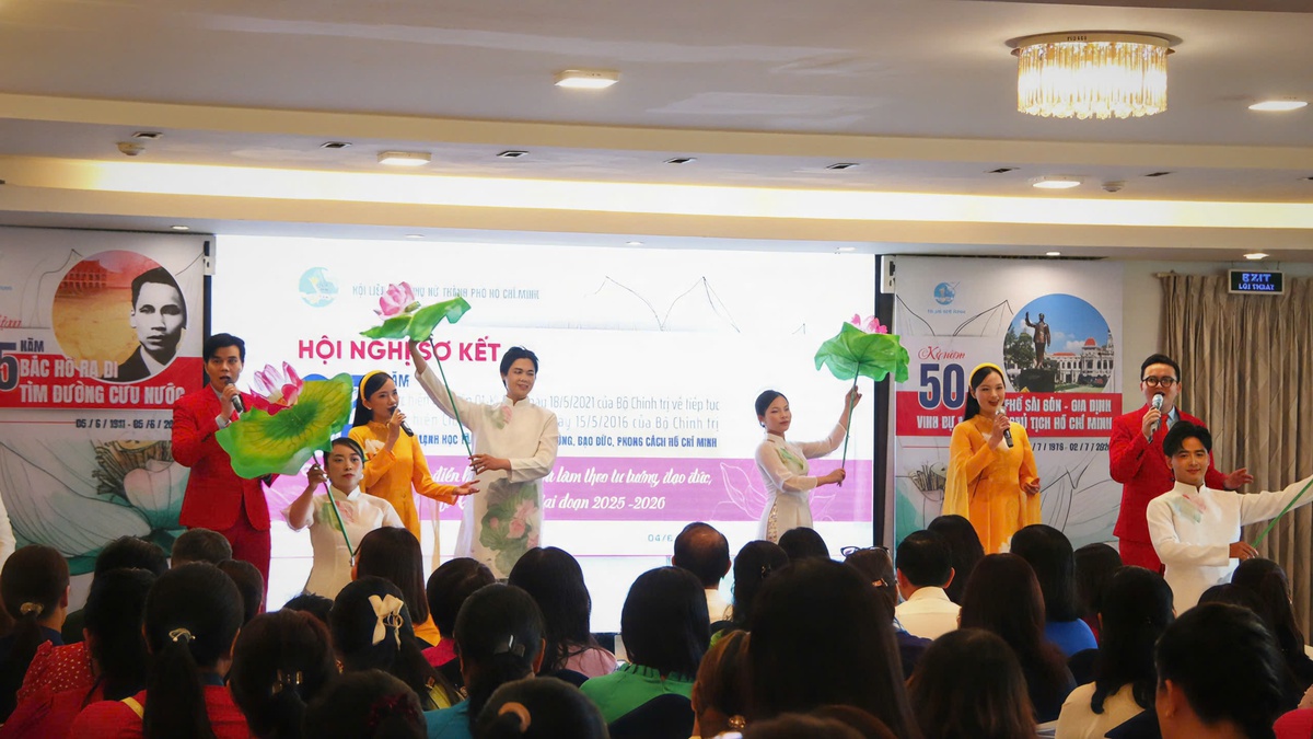 Hội LHPN TPHCM tuyên dương 166 "bông hoa" học tập và làm theo Bác- Ảnh 1.