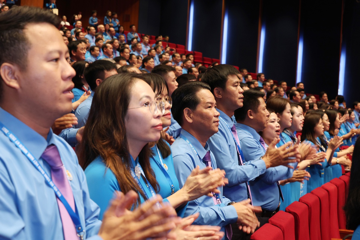 Khai mạc trọng thể Đại hội Công đoàn Việt Nam lần thứ XIV- Ảnh 5.