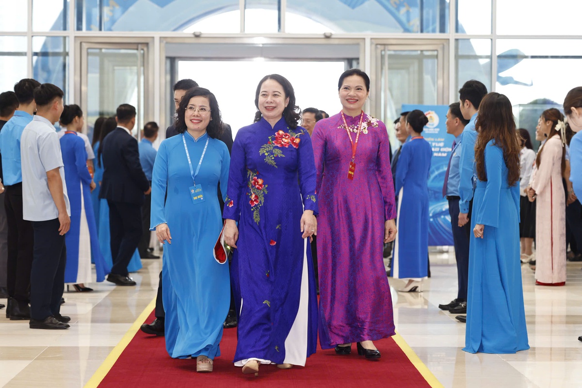 Lãnh đạo Đảng, Nhà nước dự Đại hội Công đoàn Việt Nam XIV- Ảnh 4.