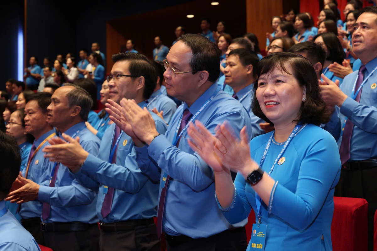 Lãnh đạo Đảng, Nhà nước dự Đại hội Công đoàn Việt Nam XIV- Ảnh 6.