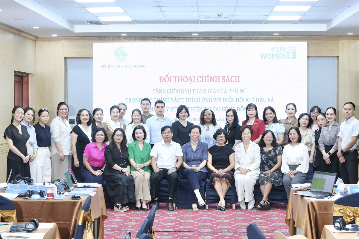 Tăng cường sự tham gia và vai trò lãnh đạo của phụ nữ trong ứng phó với biến đổi khí hậu và thiên tai- Ảnh 3.