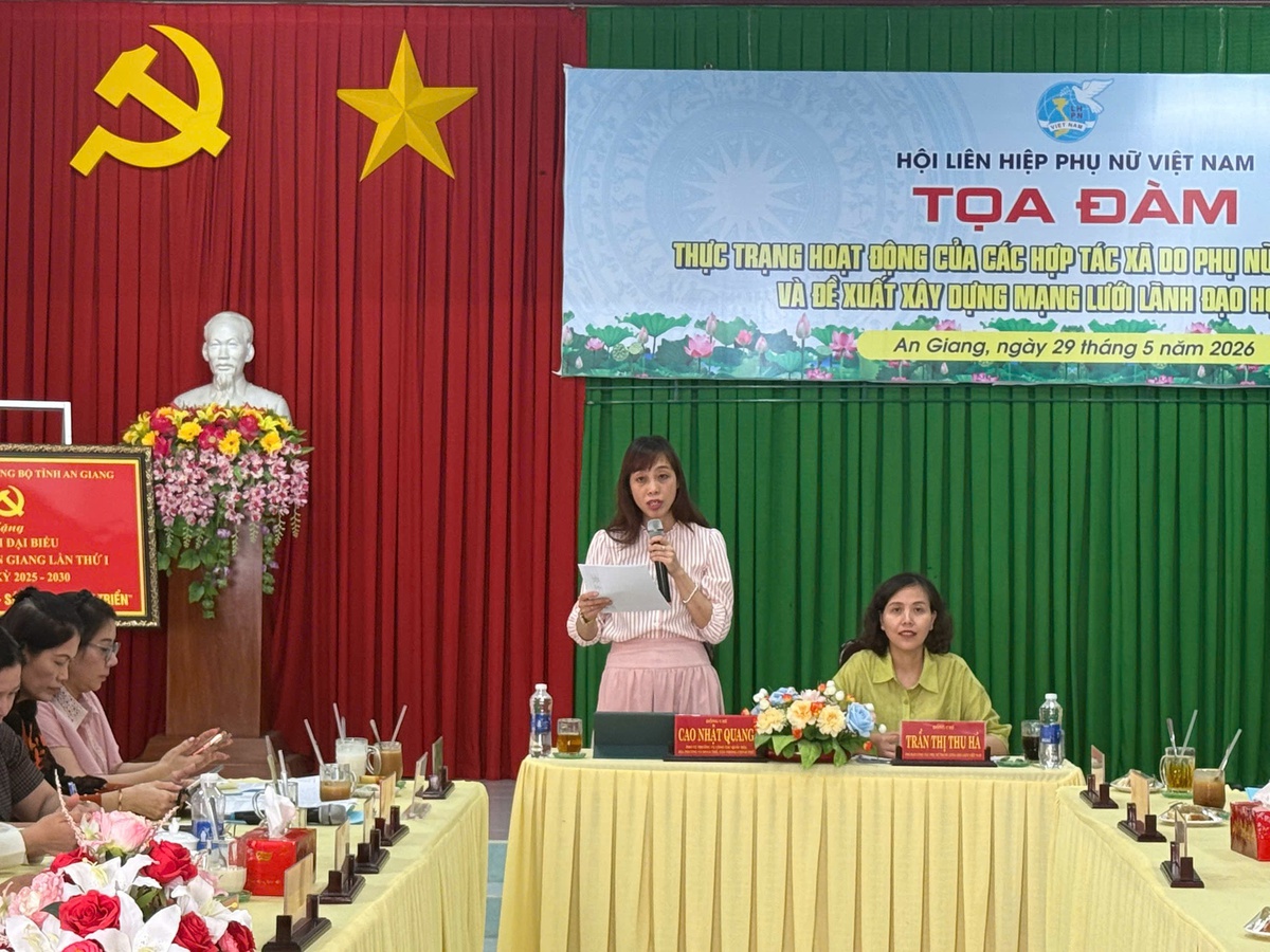 Tìm giải pháp nâng cao quyền năng kinh tế và xây dựng mạng lưới nữ lãnh đạo HTX tại An Giang- Ảnh 7.