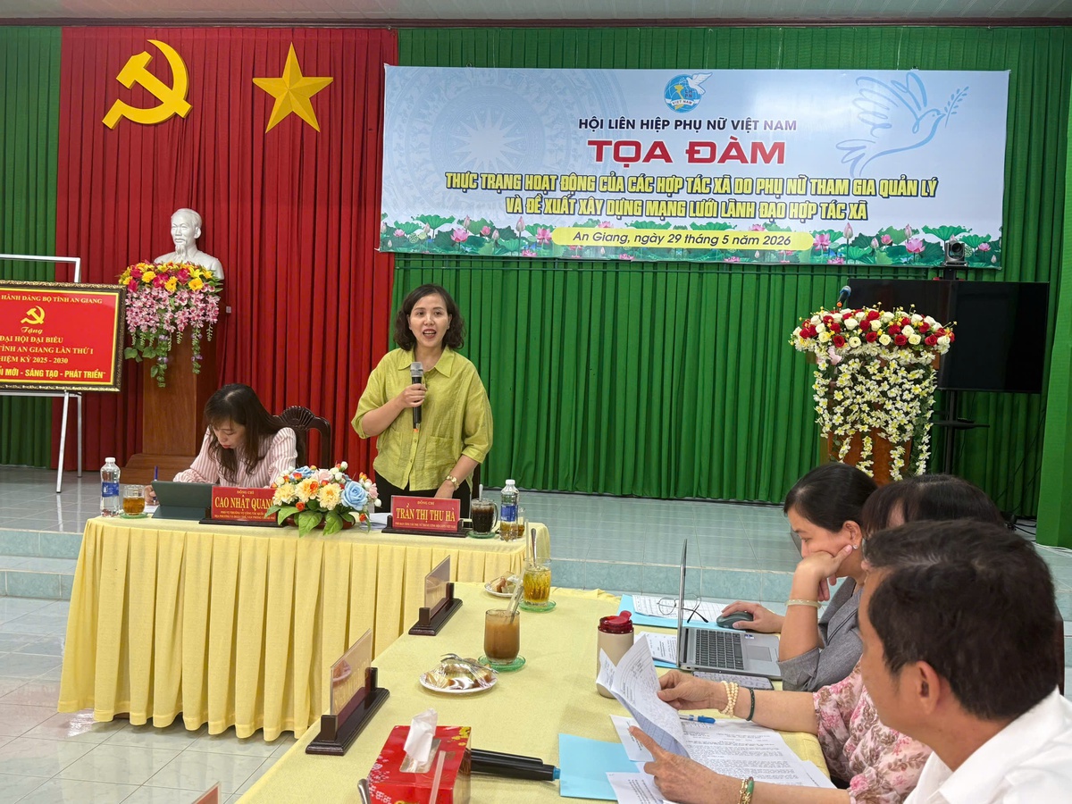 Tìm giải pháp nâng cao quyền năng kinh tế và xây dựng mạng lưới nữ lãnh đạo HTX tại An Giang- Ảnh 6.