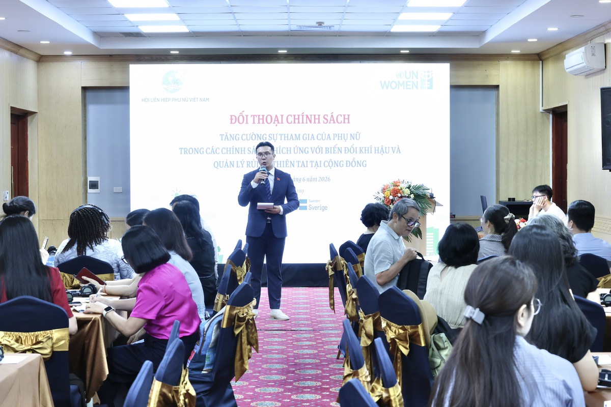 Tăng cường sự tham gia và vai trò lãnh đạo của phụ nữ trong ứng phó với biến đổi khí hậu và thiên tai- Ảnh 1.