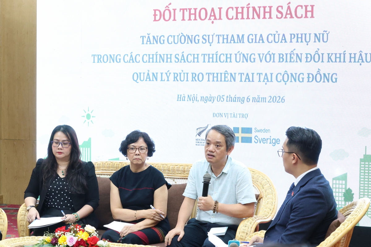 Nâng cao quyền năng của phụ nữ trong quản lý rủi ro thiên tai tại cộng đồng- Ảnh 3.