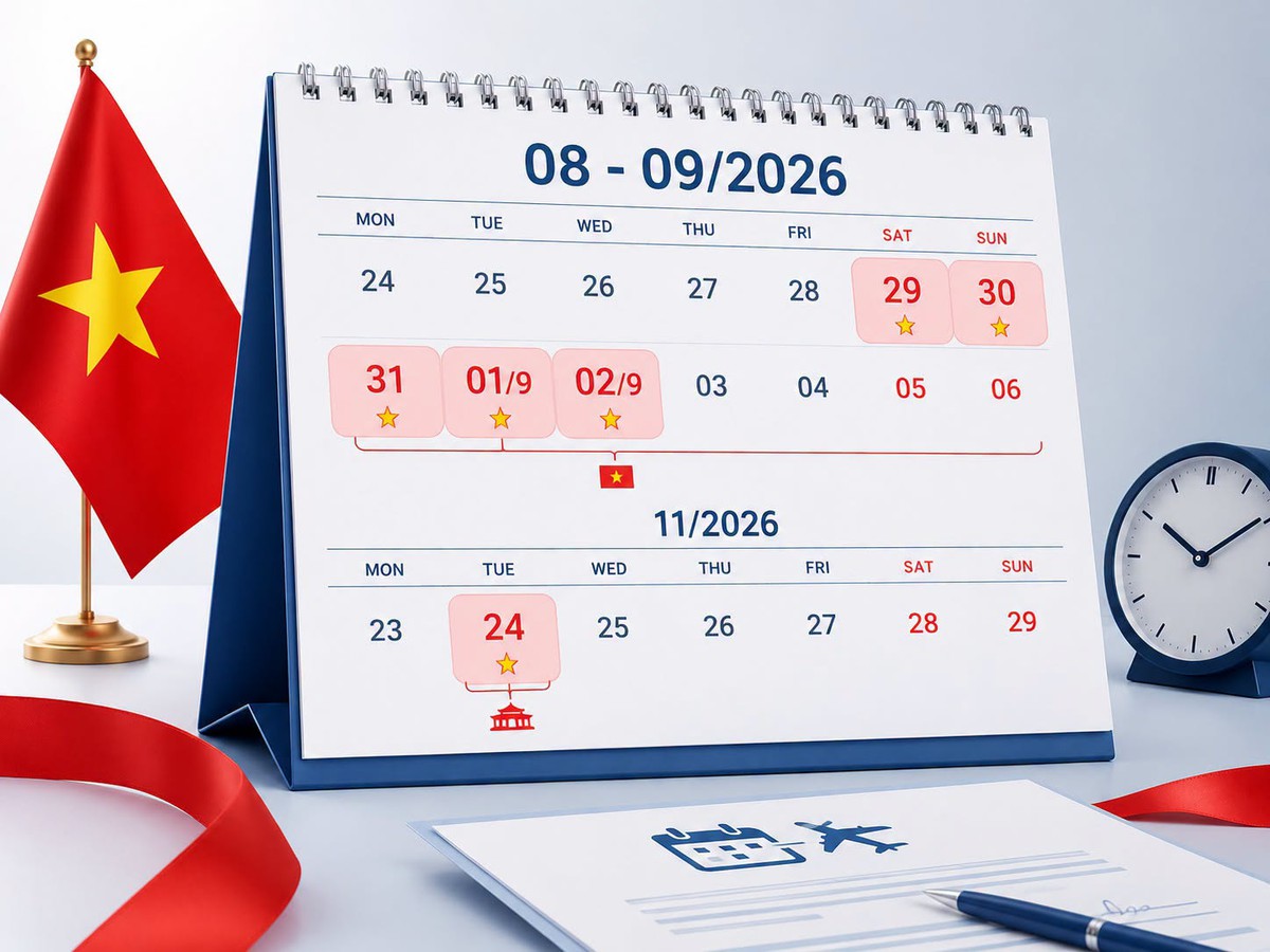 Người lao động được nghỉ 5 ngày liên tục dịp Lễ Quốc khánh 2/9- Ảnh 1.