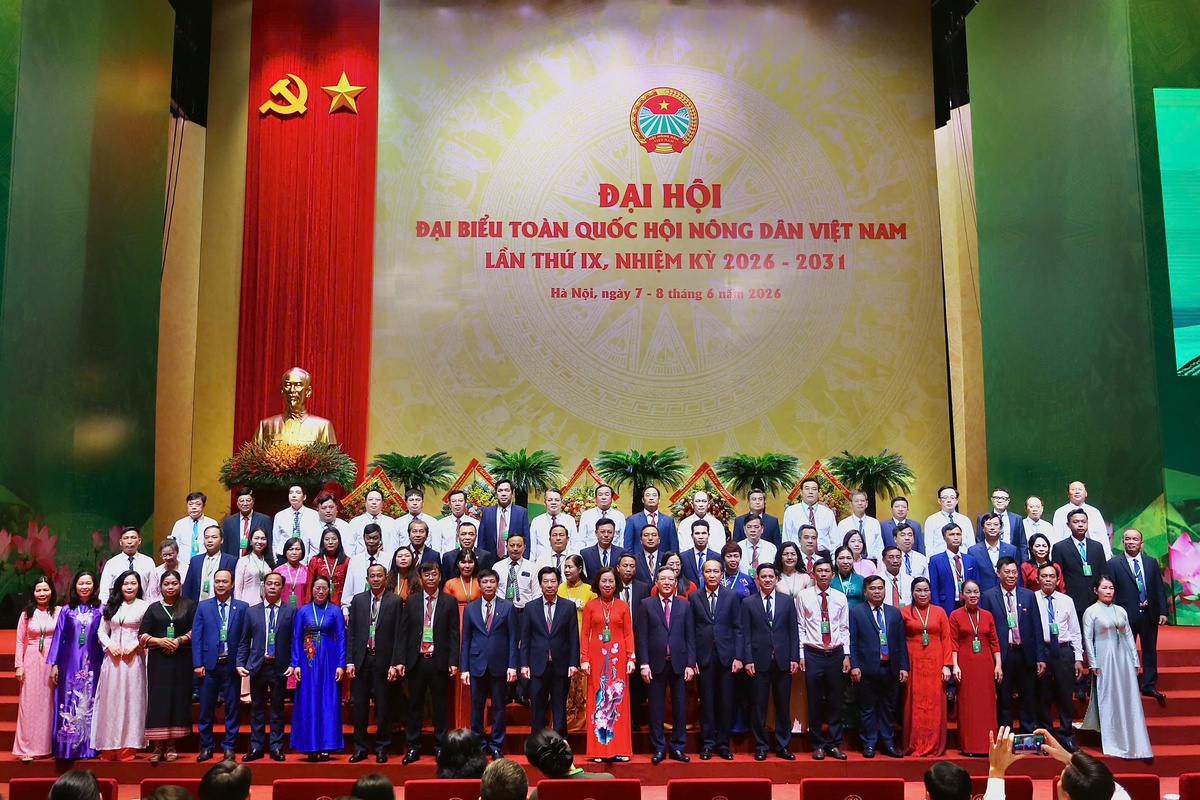 Ông Lương Quốc Đoàn tái đắc cử Chủ tịch Hội Nông dân Việt Nam- Ảnh 1. Ông Lương Quốc Đoàn tái đắc cử Chủ tịch Hội Nông dân Việt Nam- Ảnh 1.