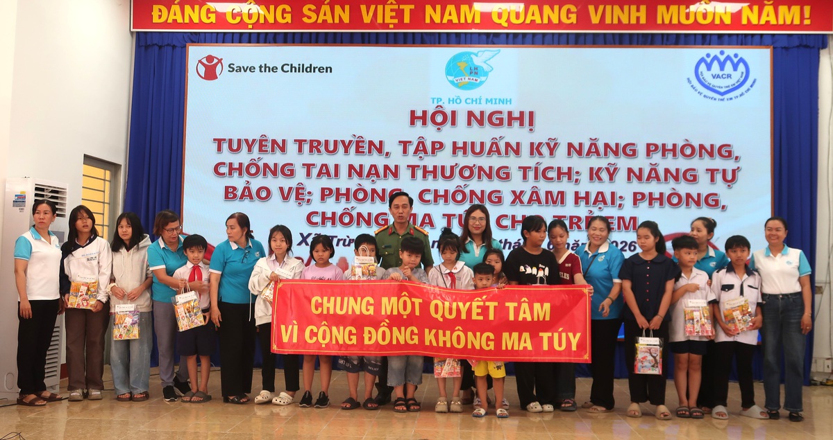 TPHCM: Trang bị kỹ năng phòng chống ma túy, xâm hại cho trẻ em trong dịp hè- Ảnh 8.