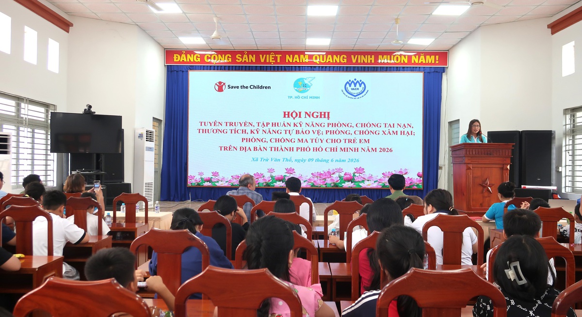 TPHCM: Trang bị kỹ năng phòng chống ma túy, xâm hại cho trẻ em trong dịp hè- Ảnh 4.