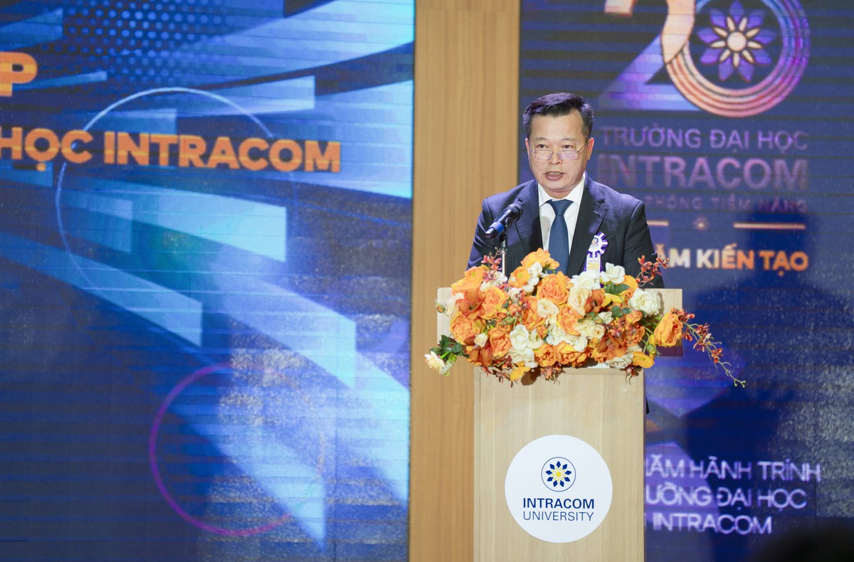 Trường Đại học Intracom kỷ niệm 20 năm thành lập và khởi công phân hiệu tại Hà Nội- Ảnh 1. Trường Đại học Intracom kỷ niệm 20 năm thành lập và khởi công phân hiệu tại Hà Nội- Ảnh 1.