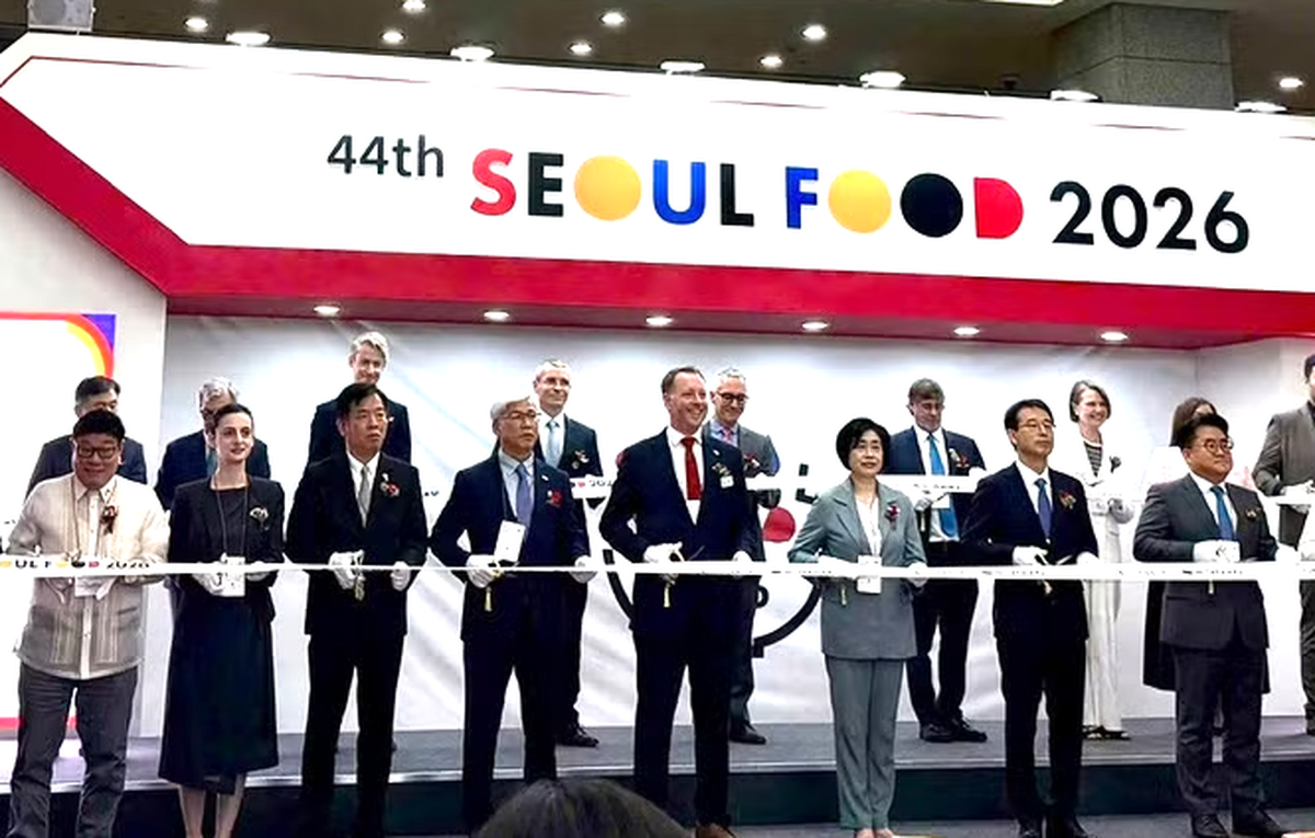 Seoul Food 2026: Doanh nghiệp thực phẩm Việt khơi thông "mỏ vàng" từ giá trị chế biến sâu- Ảnh 1. Seoul Food 2026: Doanh nghiệp thực phẩm Việt khơi thông "mỏ vàng" từ giá trị chế biến sâu- Ảnh 1.