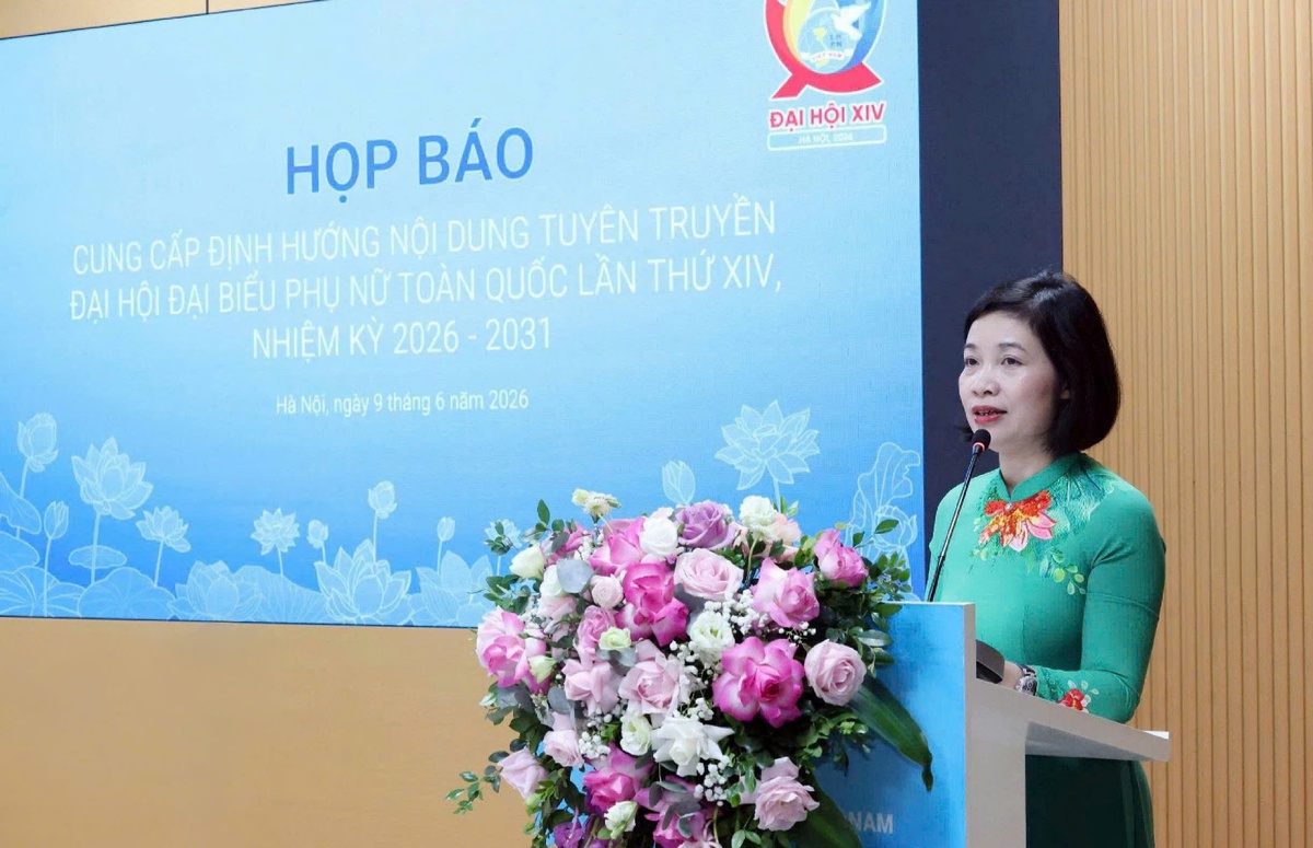 Đại hội đại biểu Phụ nữ toàn quốc lần thứ XIV được tổ chức ngày 17-18/6/2026- Ảnh 2.