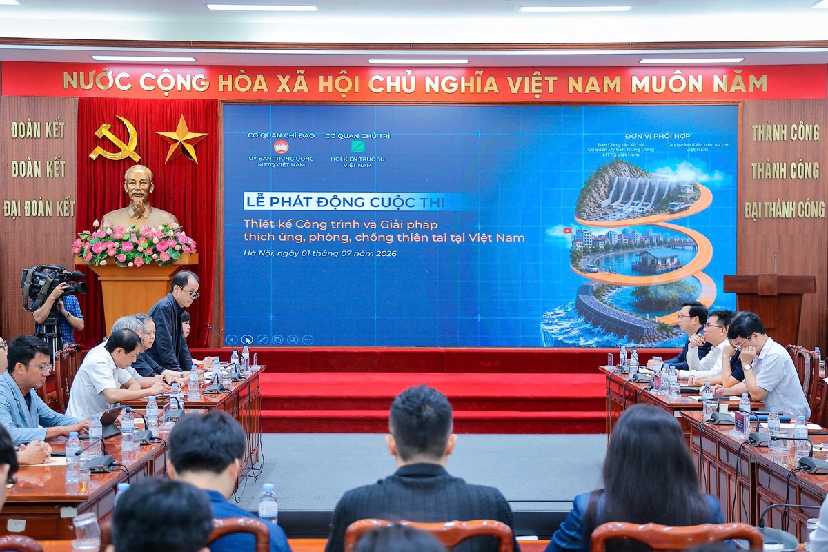 Phát động cuộc thi "Thiết kế công trình và giải pháp thích ứng, phòng, chống thiên tai tại Việt Nam"- Ảnh 2.