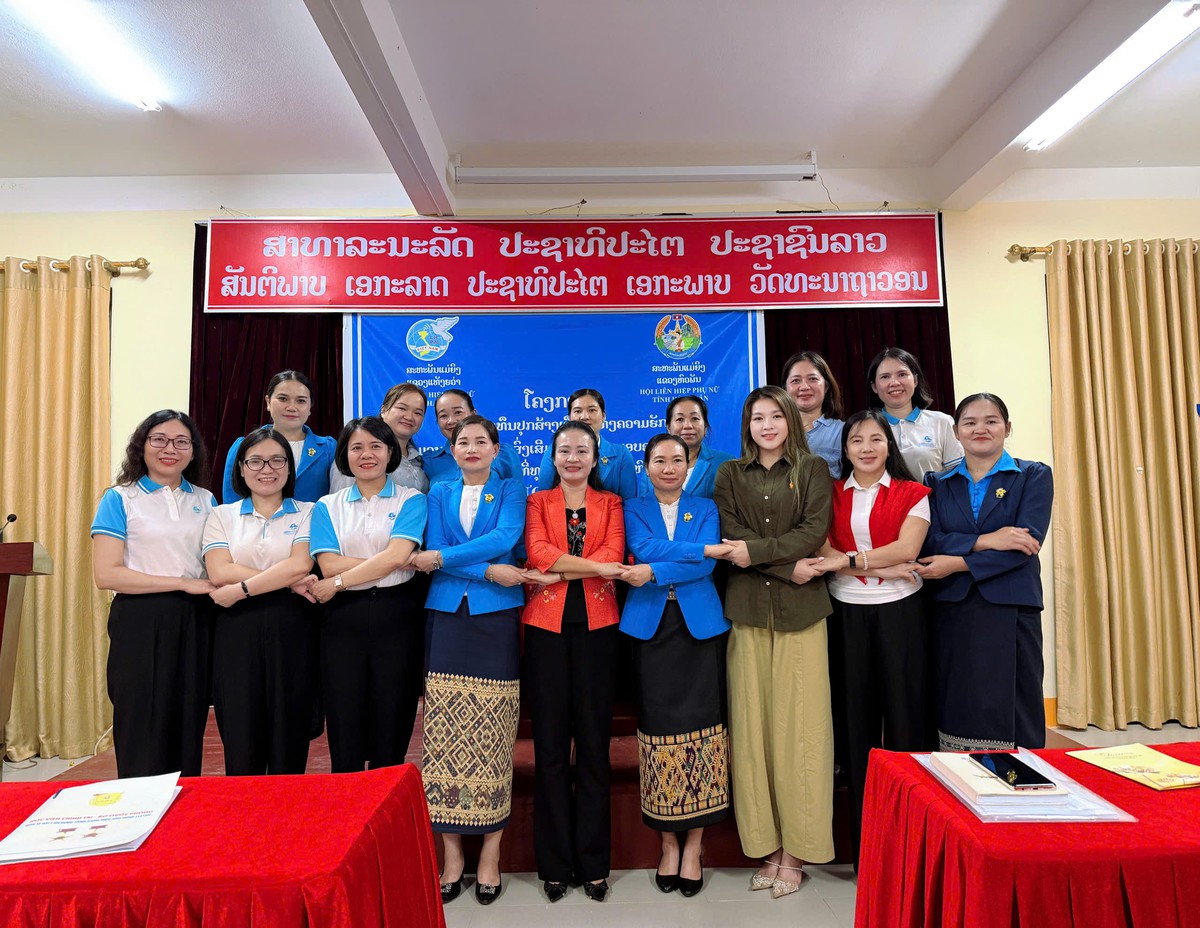 Hội LHPN tỉnh Thanh Hóa và Hội LHPN tỉnh Hủa Phăn (Lào) ký kết hợp tác giai đoạn 2026-2028 - Ảnh 1.