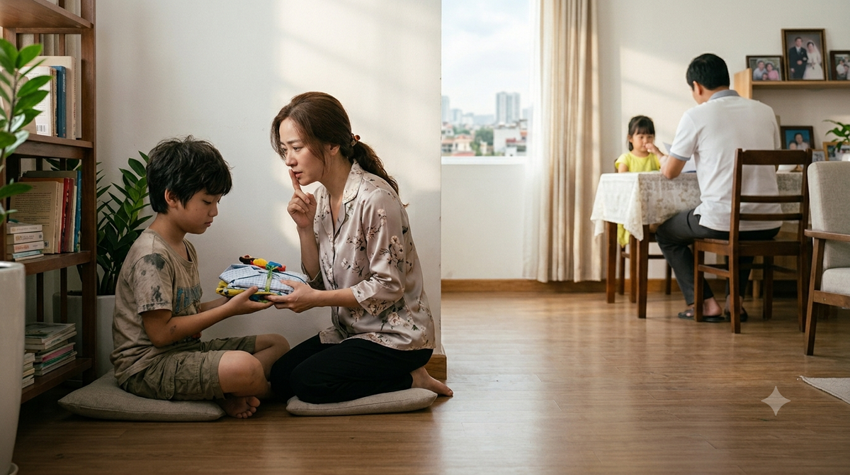 "Chiếc bẫy" của người mẹ tái hôn- Ảnh 1.