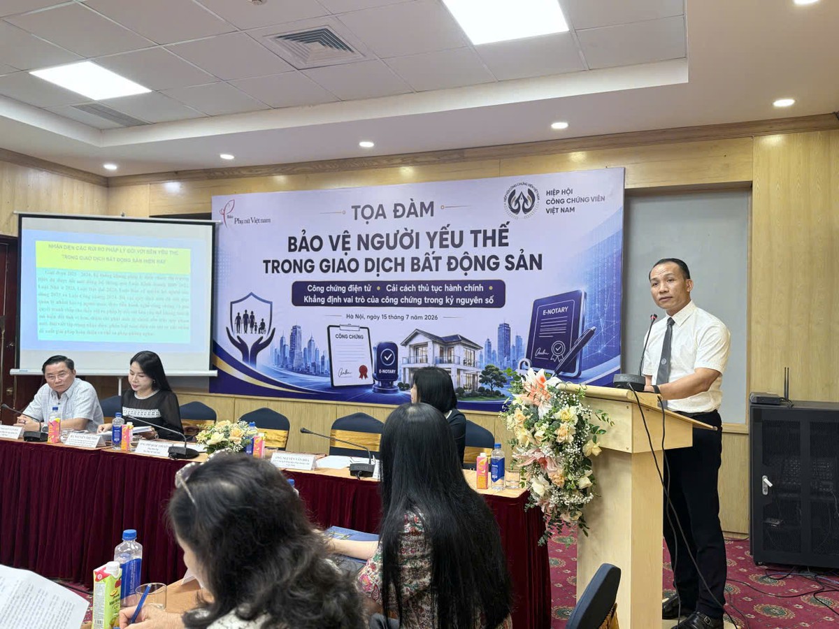 Bảo vệ người yếu thế trong giao dịch bất động sản và vai trò của công chứng trong kỷ nguyên dữ liệu số - Ảnh 4.