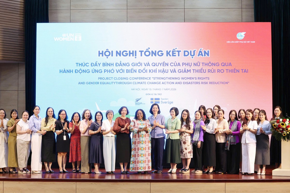 Trao quyền cho phụ nữ để xây dựng cộng đồng vững vàng trước thiên tai - Ảnh 6.
