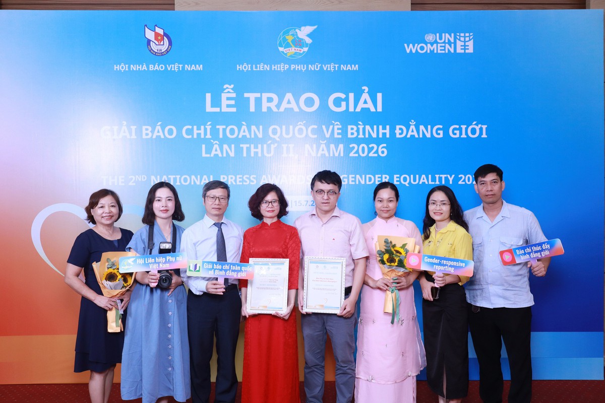 Báo Phụ nữ Việt Nam đoạt giải A Giải Báo chí toàn quốc về Bình đẳng giới lần thứ II- Ảnh 14.