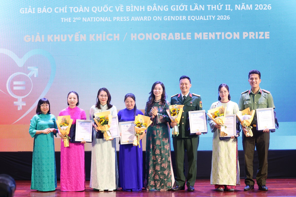 Báo Phụ nữ Việt Nam đoạt giải A Giải Báo chí toàn quốc về Bình đẳng giới lần thứ II- Ảnh 9.